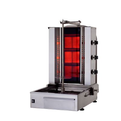 Doner Grill With Glass Without Motor