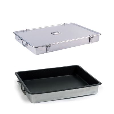 Oven Tray With Lid & Handle