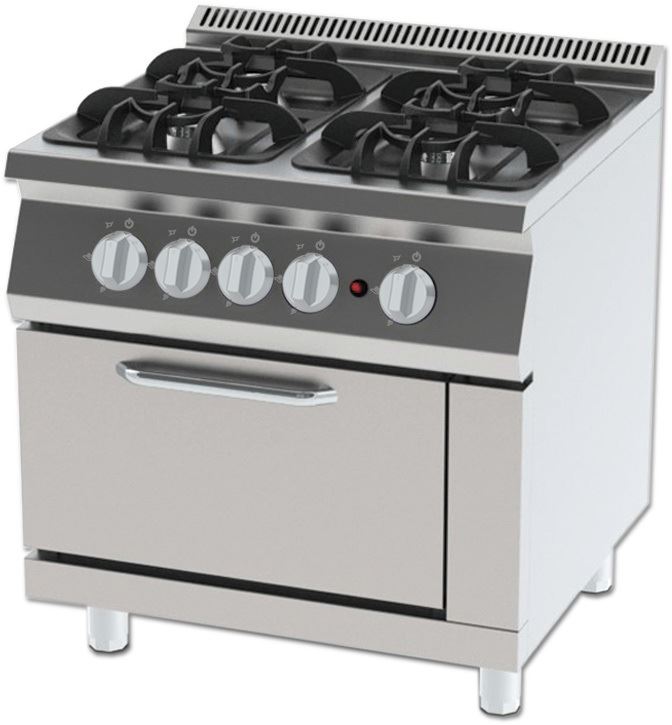 RANGE WITH OVEN with GAS